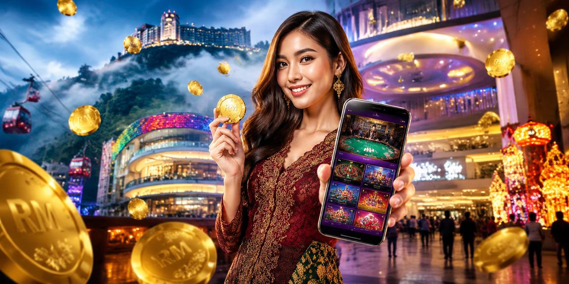 Aplikasi kasino webet bergaya Genting Highlands dengan paparan meja baccarat langsung